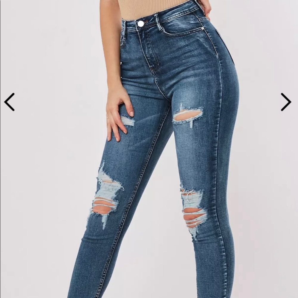 Missguided Distressed Jeans